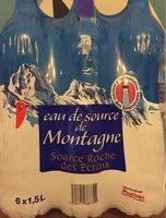 Mängden socker i Source Roche des Ecrins