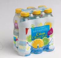 Mängden socker i Eau de source aromatisée citron citron vert - sans sucres