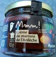 Mängden socker i Crème de Marrons de l'Ardèche avec morceaux