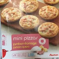 Mängden socker i MIni pizzas Jambon fromageJambon + Mozzarella + Emmental