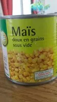 Mängden socker i Mais doux