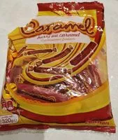 Mängden socker i Barre au caramel