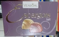 Mängden socker i Les escargots lait fourrage praliné