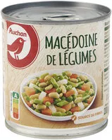 Mängden socker i Macédoine de légumes