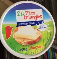 Mängden socker i 24 p'tits triangles