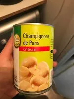 Mängden socker i Pouce champignons entiers 1er choix boite 1/2 230g