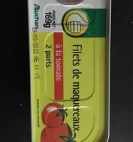 Mängden socker i Filets de maquereaux à la tomate