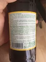 Mängden socker i Sirop fraise bio