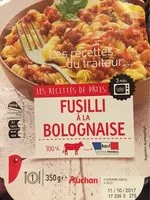 Mängden socker i Fusilli Bolognaise