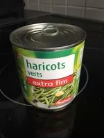 Mängden socker i Haricots verts extra-fins