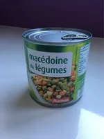 Mängden socker i Macédoine de Légumes