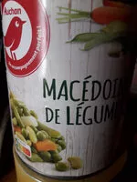 Mängden socker i Macédoine de légumes