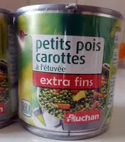 Mängden socker i Petits pois carottes à l'étuvée extra-fins