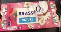 Mängden socker i Brassé Nature0% MATIERE GRASSE