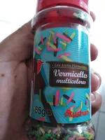 Mängden socker i Vermicelles multicolores