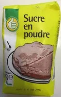 Mängden socker i Sucre en poudre