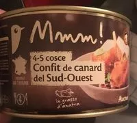 Mängden socker i Confit de canard du Sud Ouest 4-5 cuisses