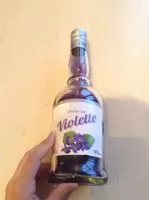 Mängden socker i Crème de violette-Liqueur