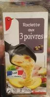 Mängden socker i Raclette aux 3 poivres