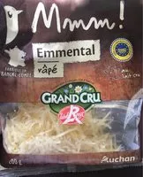 Mängden socker i Emmental râpé