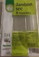 Mängden socker i Jambon sec