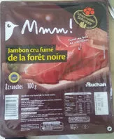 Mängden socker i Jambon cru fumé de la forêt noire
