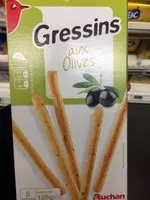 Mängden socker i Gressins aux olives