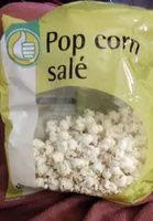 Mängden socker i Pop corn salé