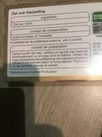 Mängden socker i Thé noir Darjeeling