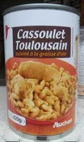 Mängden socker i Cassoulet Toulousain cuisiné à la graisse d'oie