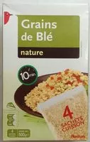Mängden socker i Grains de Blé nature sachet cuisson 10 minutes