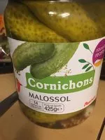 Mängden socker i Cornichons Malossol