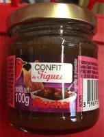 Mängden socker i Confit de figues