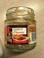 Mängden socker i Confit d'oignons