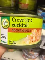Mängden socker i Crevettes cocktail décortiquées