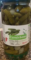 Mängden socker i Cornichons extra-fins aux 5 aromates