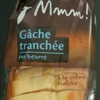 Mängden socker i Gâche tranchée pur beurre