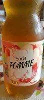 Mängden socker i Soda pomme - Goût pomme