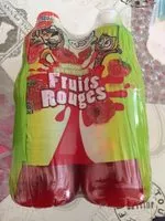 Mängden socker i Fruits Rouges - Boisson aux jus de fruits à base de concentrés