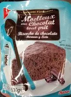 Mängden socker i Moelleux au chocolat Tout Prêt