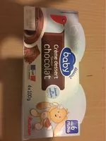 Mängden socker i Creme dessert chocolat