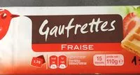 Mängden socker i Gaufrettes fraise