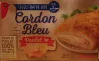 Mängden socker i Cordon bleu Poulet x2