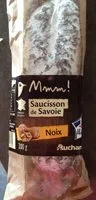 Mängden socker i Saucisson sec de Savoie Nature