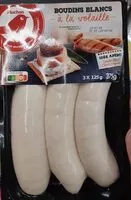 Mängden socker i Boudins blancs à la volaille