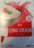 Mängden socker i Riz long incollable 10 min