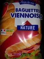 Mängden socker i BAGUETTE VIENNOISE FENDUES X4 340g