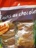Mängden socker i PAINS AU CHOCOLAT x 16 +4 Offerts