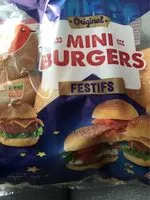 Mängden socker i Mini pain hamburger