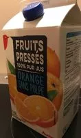 Mängden socker i 100 % Pur jus Pressé - orange - sans pulpe